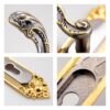 Jusheng Euro Lock Gold Fork Pattern Door Handles Multi Packs A85193-A867 — изображение 3