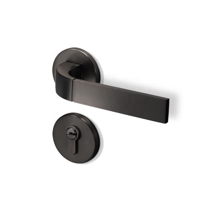 Jusheng Matt Black Internal Door Handles Discount A2181 1 matt black internal door handles