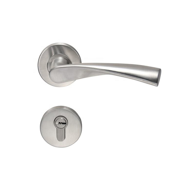 Jusheng Cheap Silver Internal Lever Door Handles 1 internal lever door handles