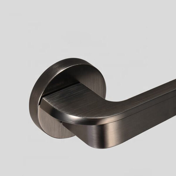 Jusheng Lever Safety Satin Pearl Black Door Handle Locks Z104411 — изображение 3
