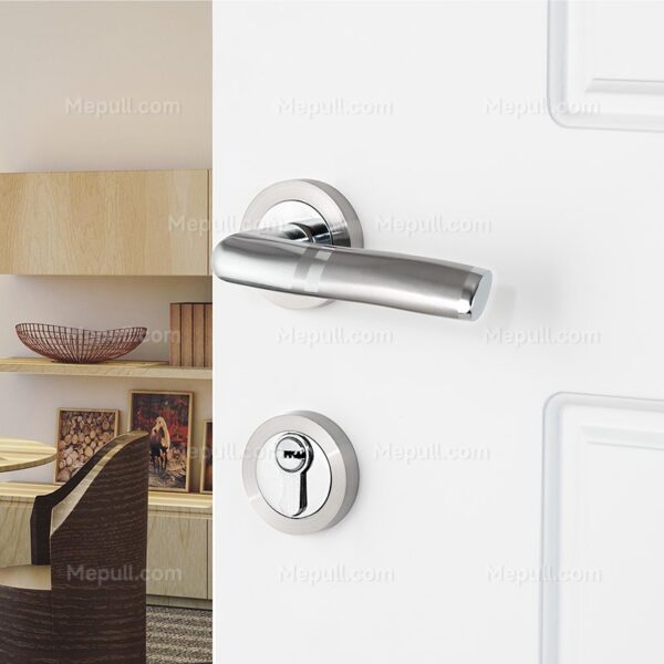 Internal Chrome With Satin Brushed Door Handle Packs Z50-727 – Image 4