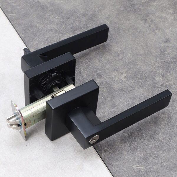 Front Door Heavy Duty Lever Door Lock Handle Supplier L6013 - Image 4