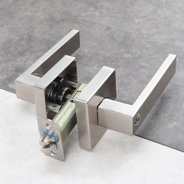 Front Door Heavy Duty Lever Door Lock Handle Supplier L6013 - Image 3