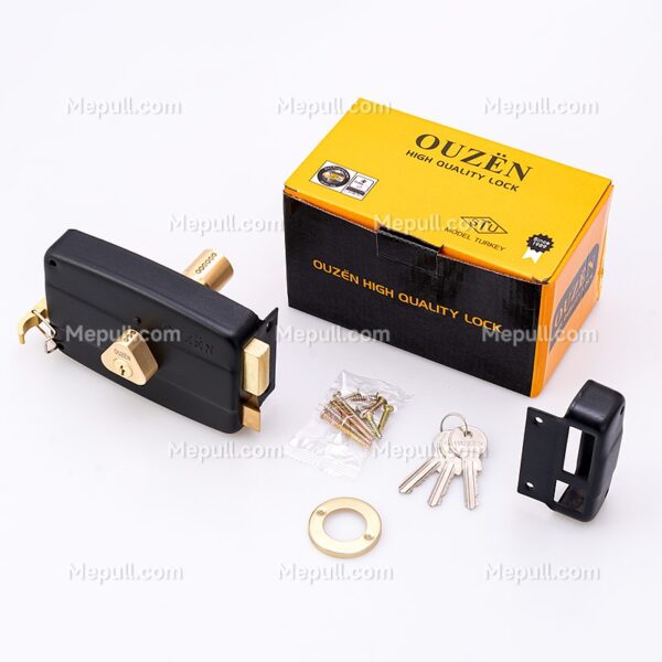 Jusheng Horizontal Rim Lock Set 540-1214 — изображение 2