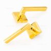 Handle For Double White Door Handle Dummy Door Locks A766 – Image 3