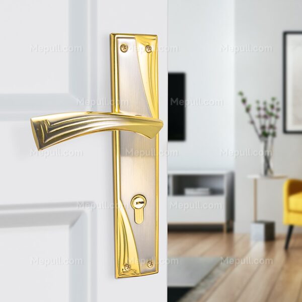 Jusheng Single-Sided Concave Iron Steel Door Locks 852017-9183 - Image 2