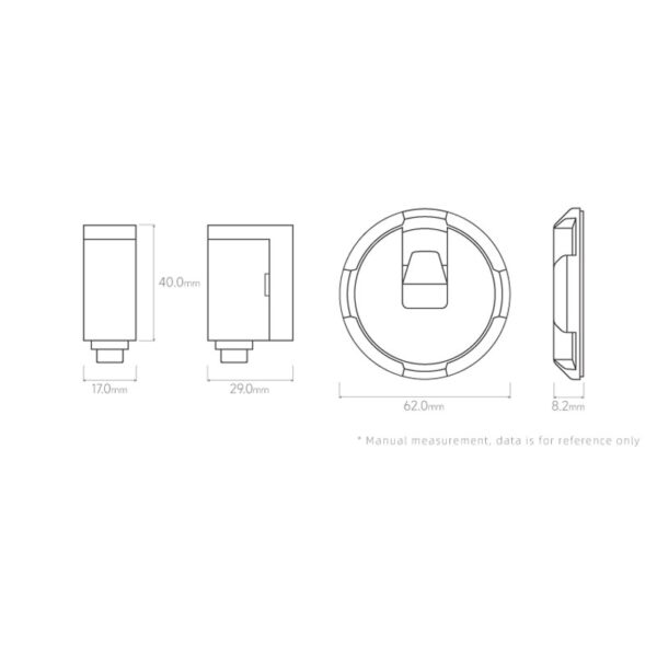 Jusheng Zinc Alloy Suction Mechanical Door Stop Holder MX001 – Image 4